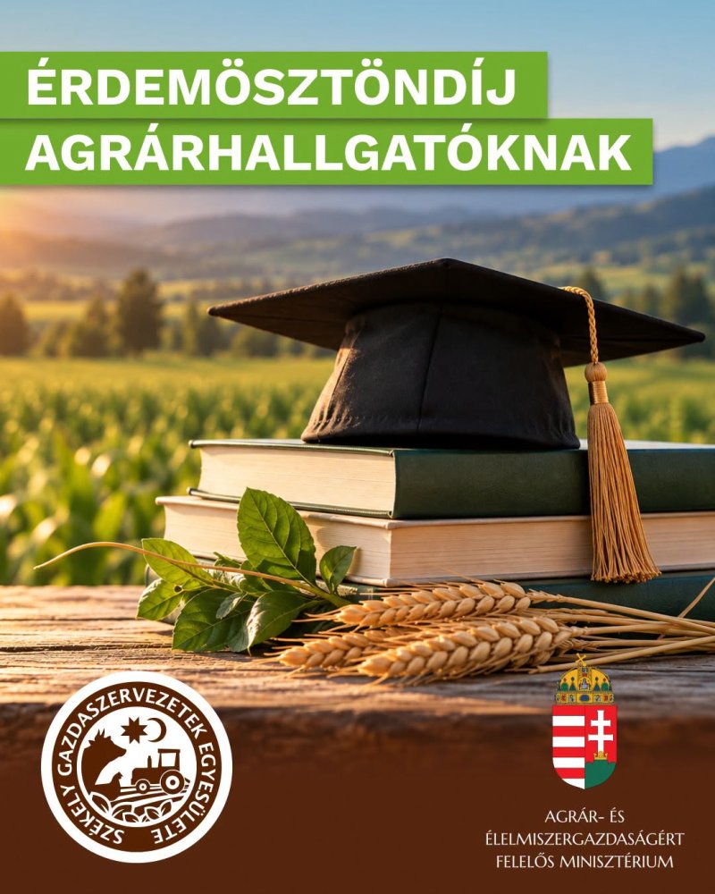 Pályázati felhívás az agrárium iránt elkötelezett egyetemi hallgatók számára