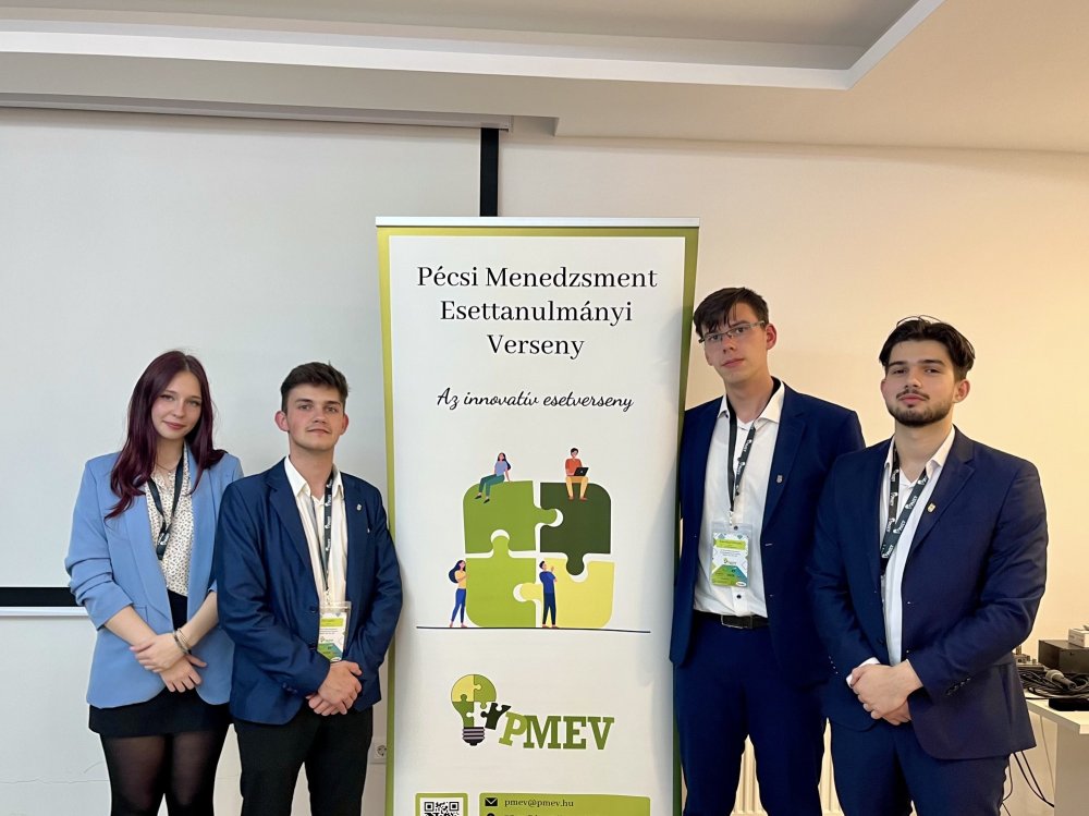 A Nexus csapata sikeresen szerepelt az 5. Pécsi Menedzsment Esettanulmányi Versenyen