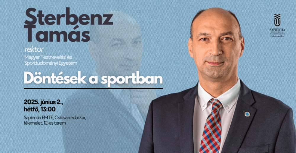 Sterbenz Tamás: Döntések a sportban - előadás