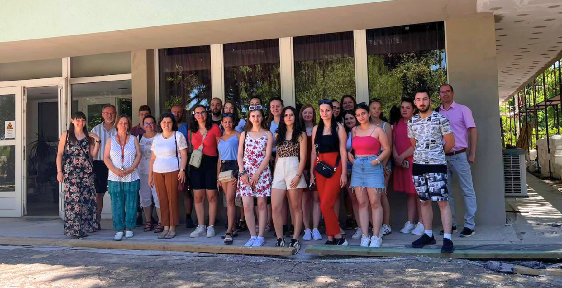 Studenți în vizită la Debrecen în cadrul programului Makovecz