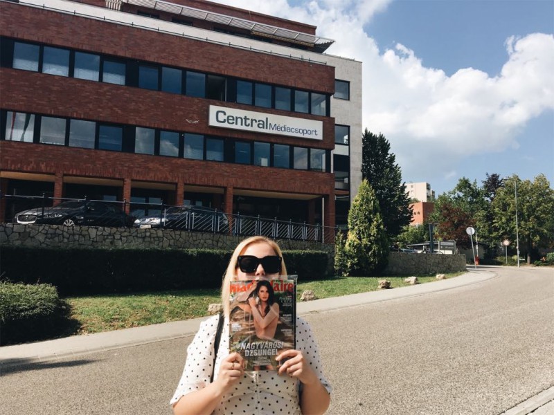 Mándoki Bernadett, Kommunikáció és PR szak, III. év