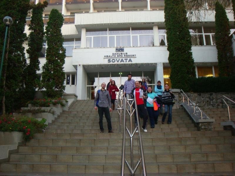 Szovátán a mesteris hallgatók