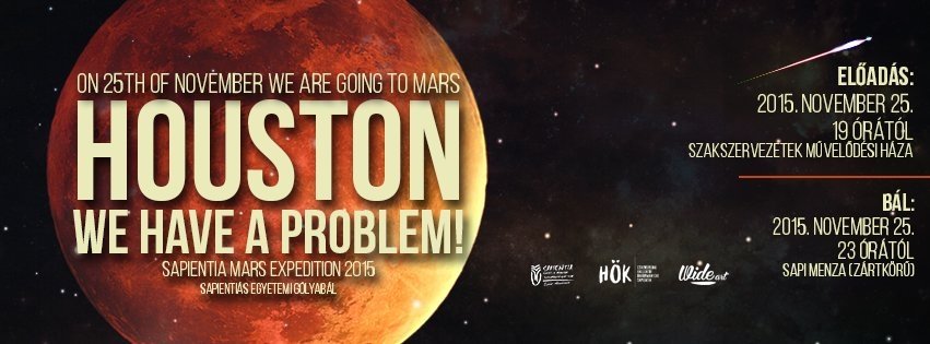 Houston, we have a problem | Sapientiás egyetemi gólyabál