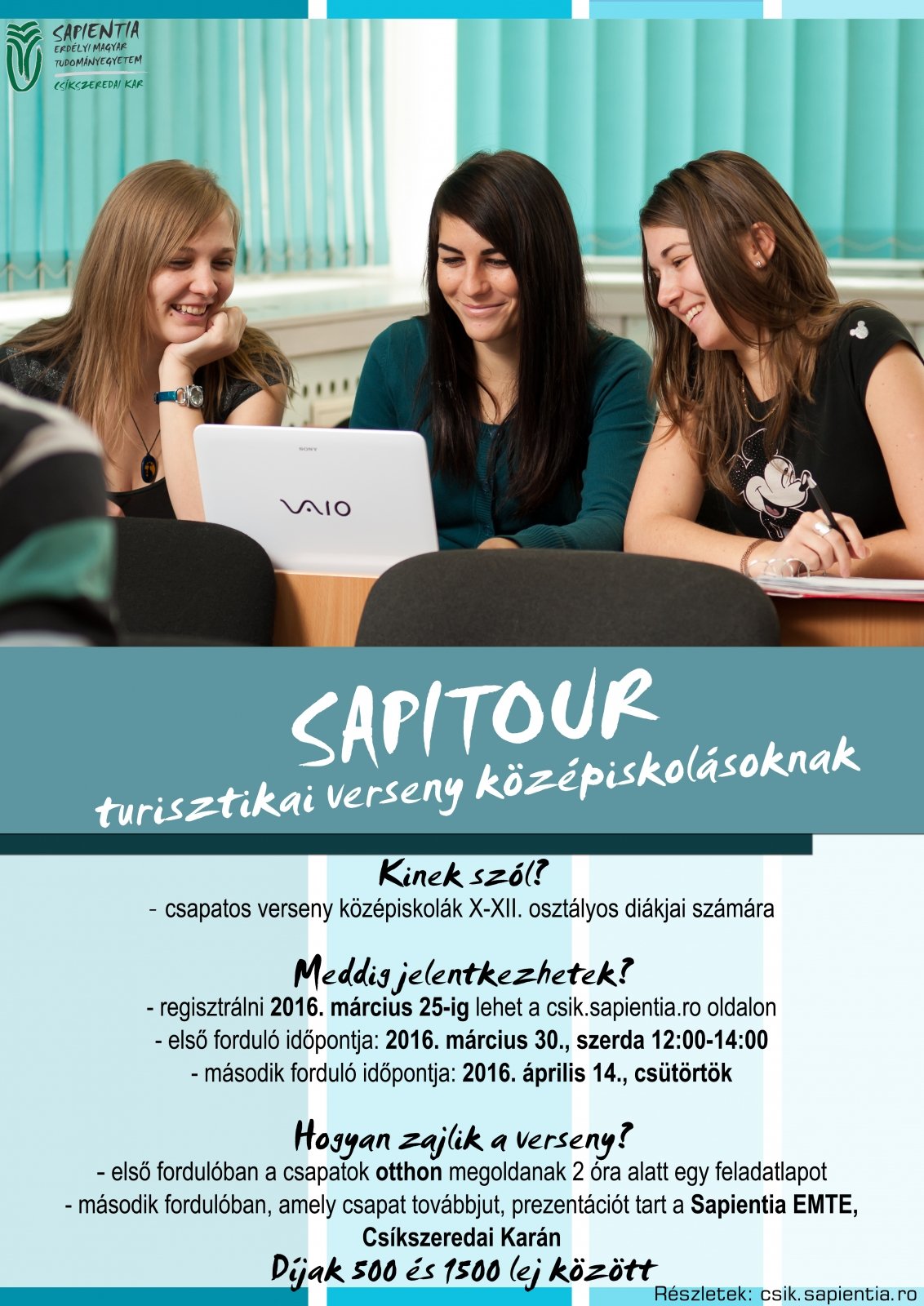Registration for the SapiTour touristic contest has closed