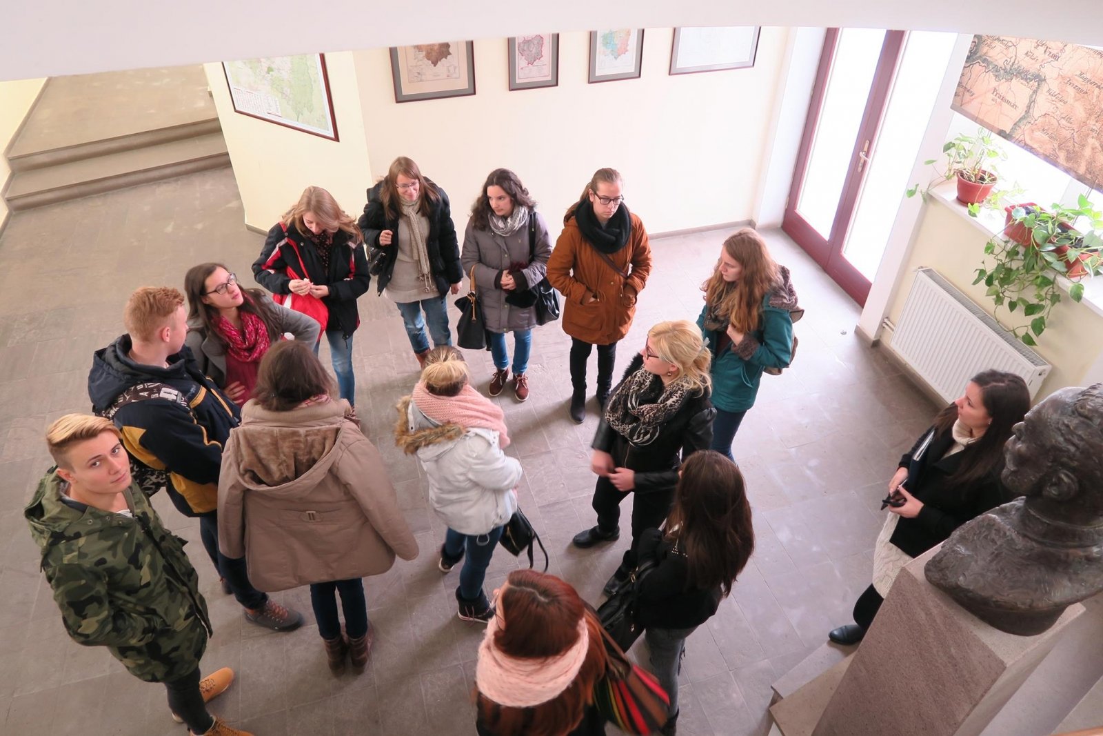 Tanulmányi kiránduláson voltak a kommunikáció szakos hallgatók