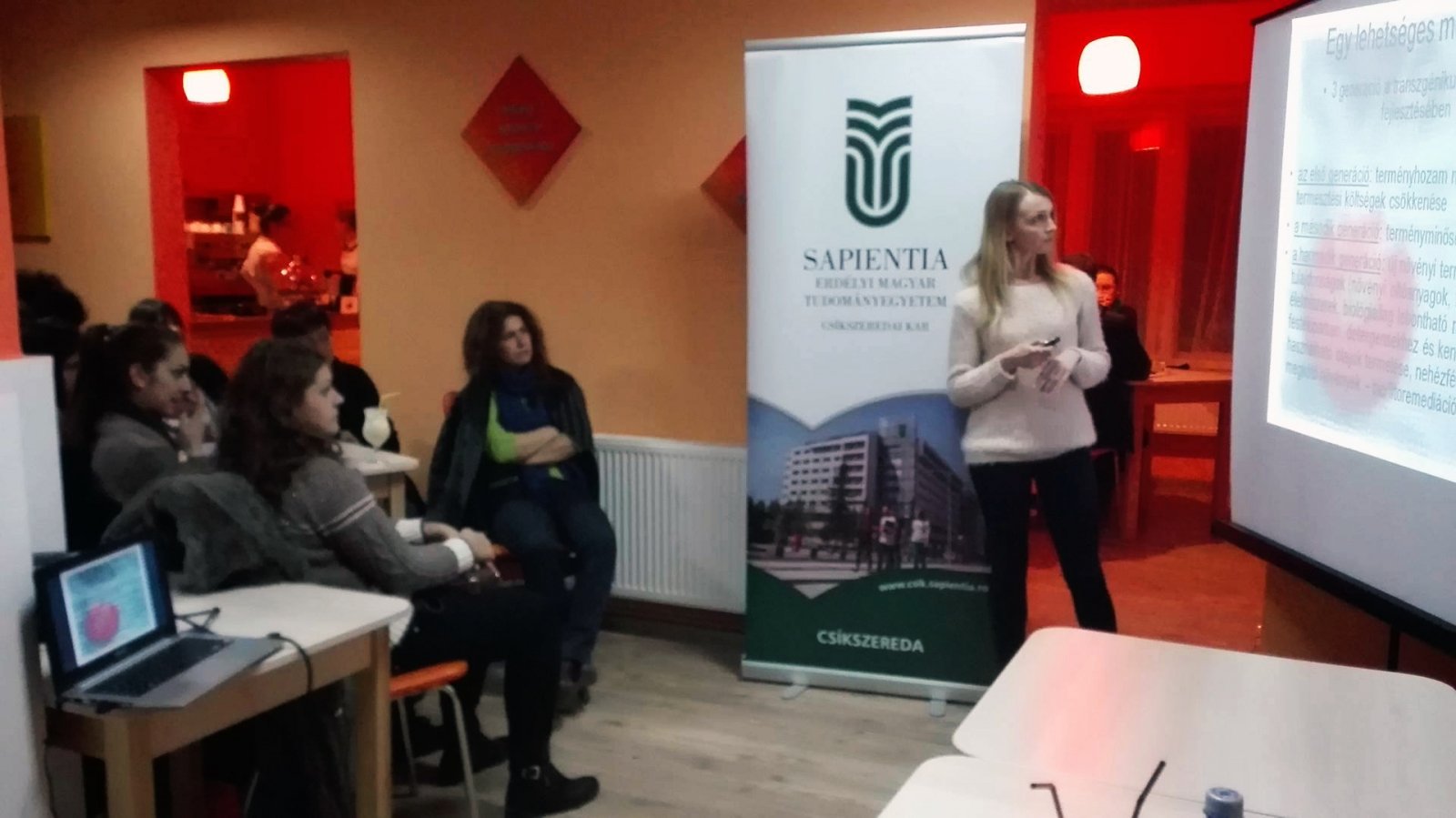 Gén a levesemben - Csíkszeredában az előadás