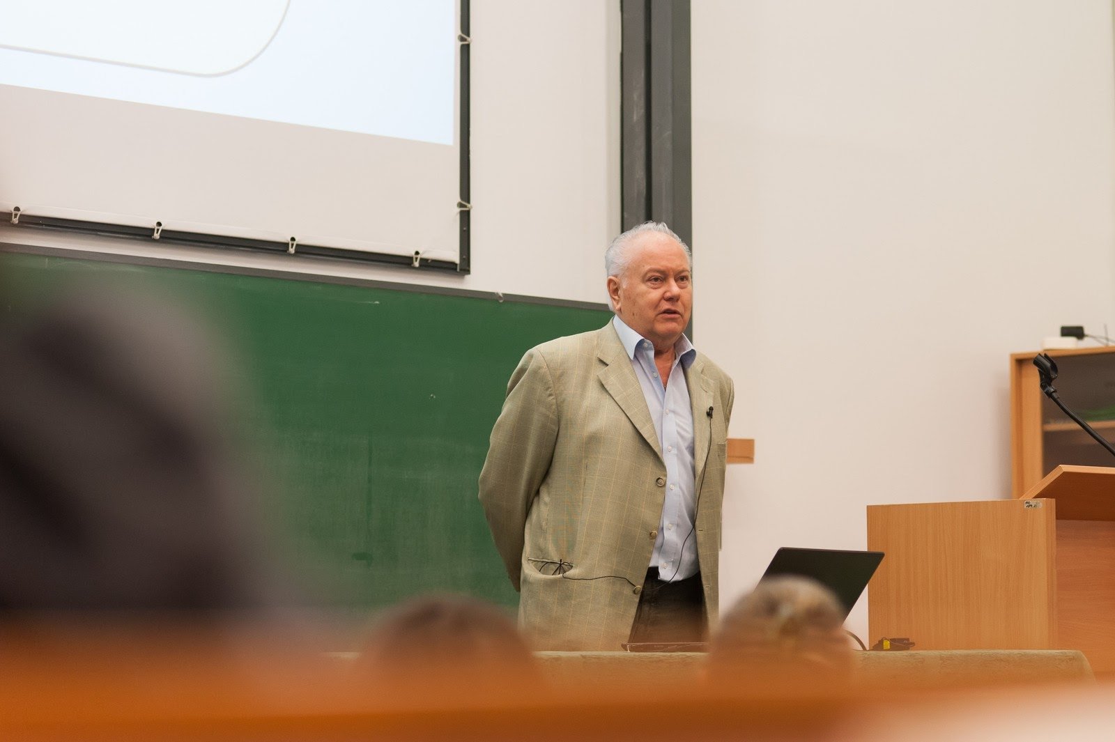 Gundel János professzor a kézdivásárhelyi Ezüst Akadémián