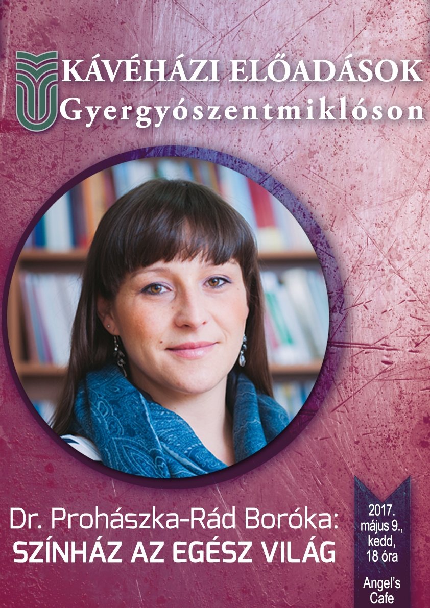 Dr. Prohászka-Rád Boróka előadása Gyergyószentmiklóson