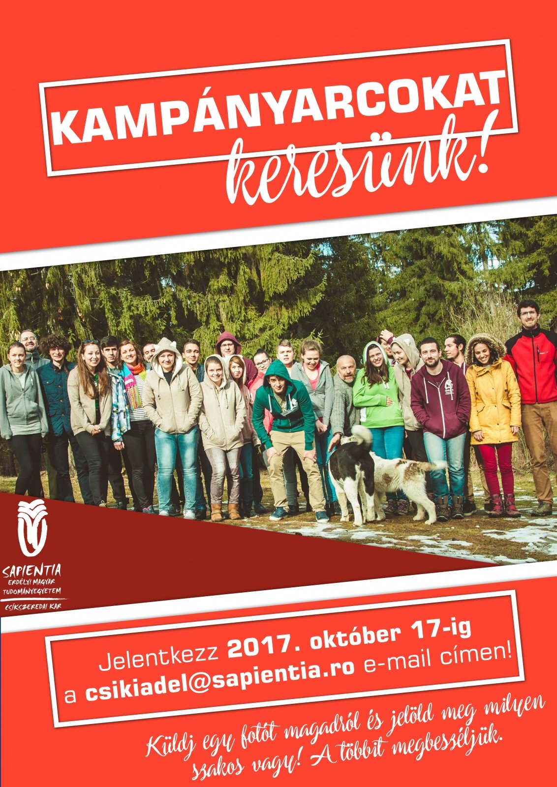 Légy te is kampányarc!