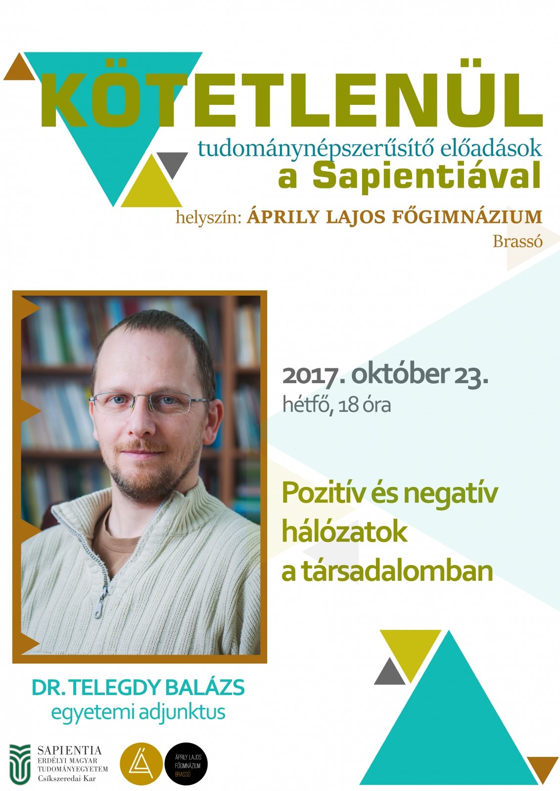 KÖTETLENÜL - Dr. Telegdy Balázs: Pozitív és negatív hálózatok a társadalomban