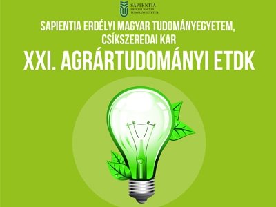 XXI. Agrártudományi Erdélyi Tudományos Diákköri Konferencia