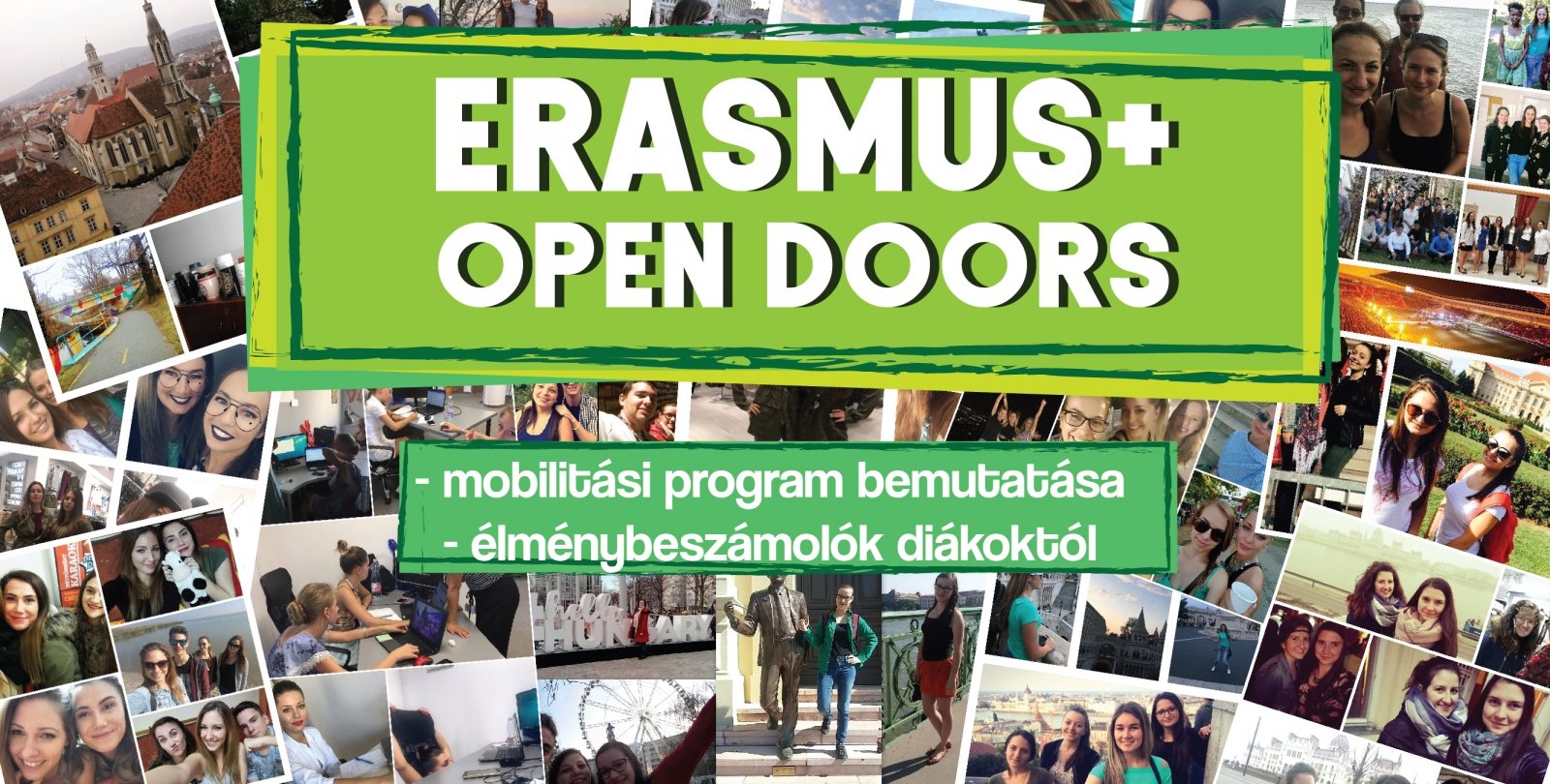 Erasmus+ Open Doors - ismerd meg a lehetőségeidet!