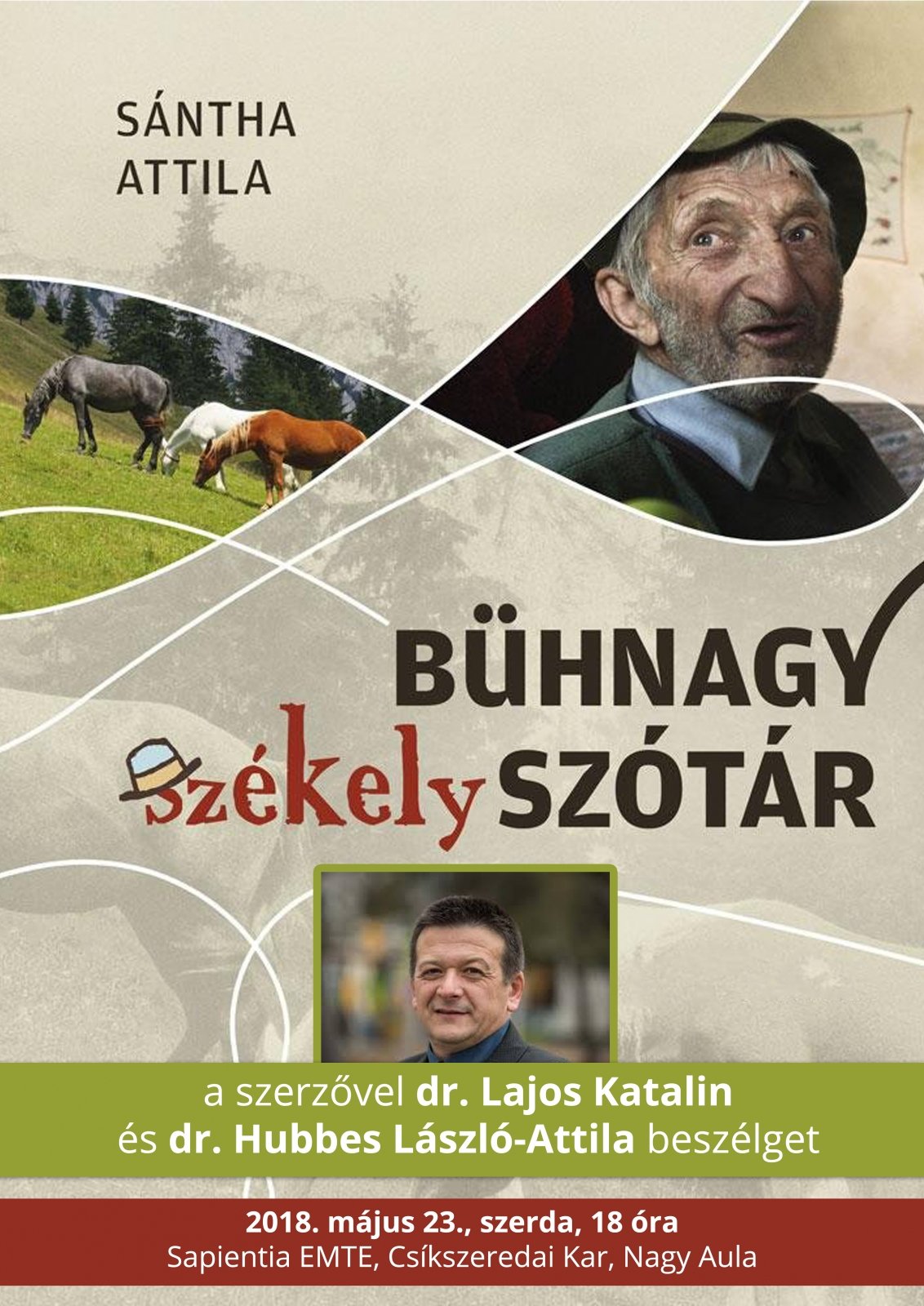 Sántha Attila: Bühnagy székely szótár - könyvbemutató