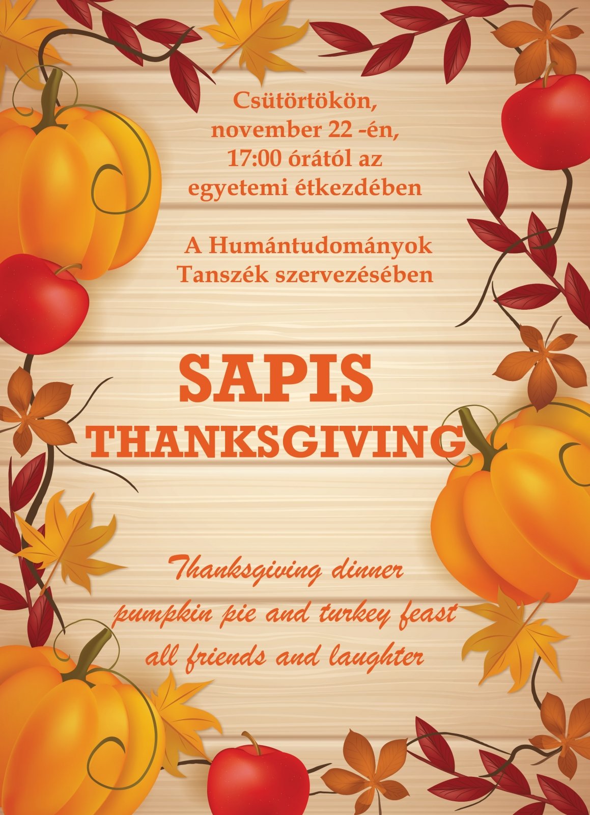 Sapis Thanksgiving