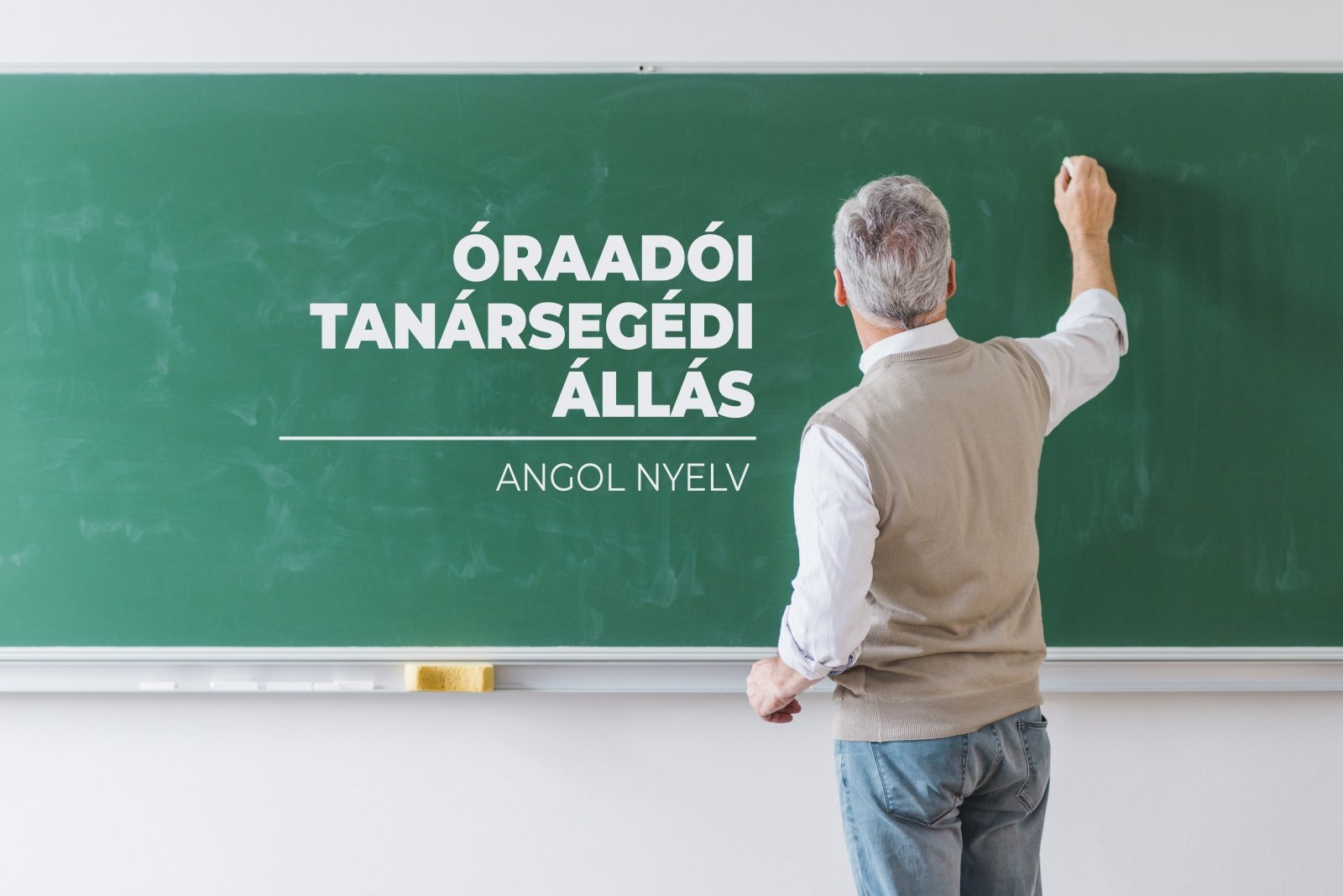 Óraadói tanársegédi állás | Angol nyelv