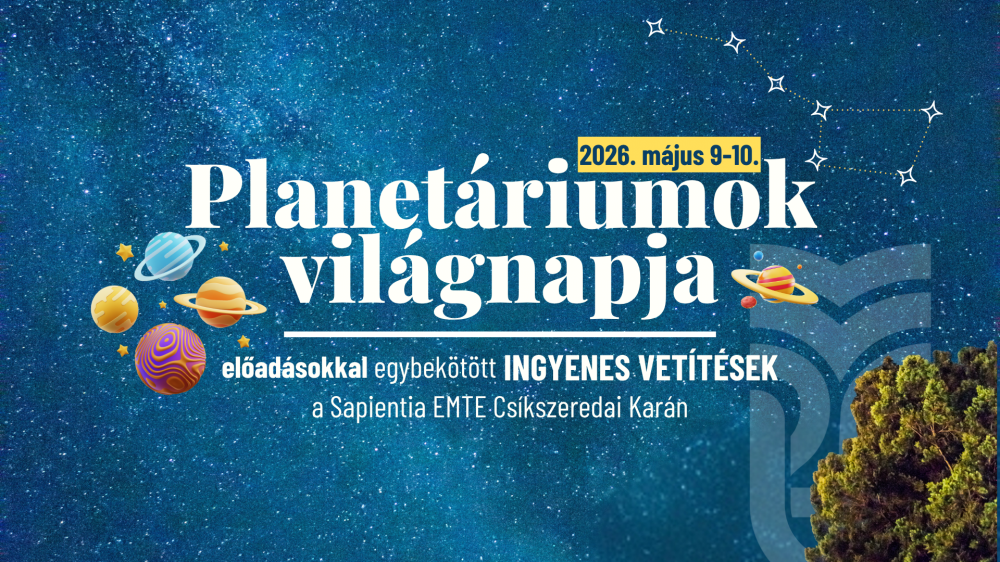 Ünnepeljük együtt a planetáriumok világnapját!